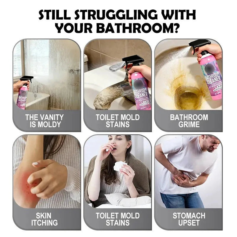 🛡️🦠 Višepovršinski čistač za kupaonice protiv plijesni i kamenca 🛁✨