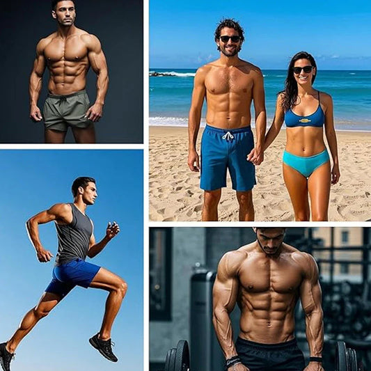 🩳 Muške sportske hlače koje se brzo suše (s džepovima na patentni zatvarač)