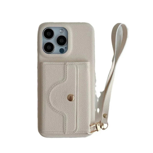 🔥📱 Zaštitna futrola za žene, roza, s novčanikom i remenom za zglob 💃