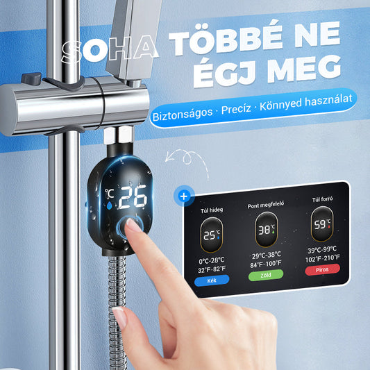 🌈2+2 GRATIS🚿 Prikaz temperature tuša - sigurno kupanje za djecu i starije osobe!