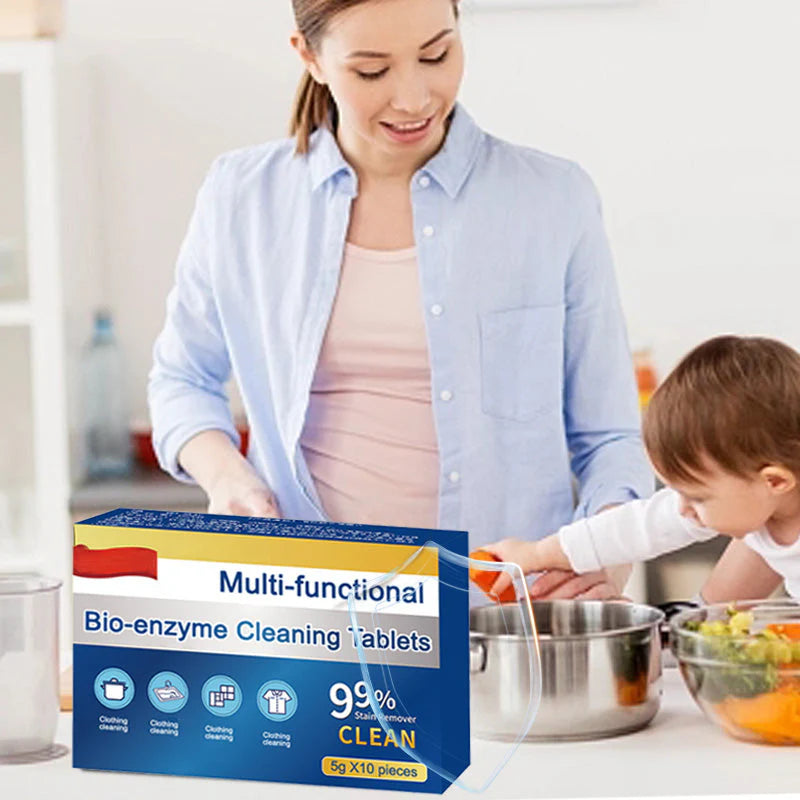 (🔥Kupite 1, dobijte 2 gratis🔥) Multifunkcionalne tablete za čišćenje s bioenzimima