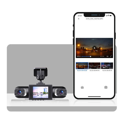 🎥360° auto kamera s 4 objektiva