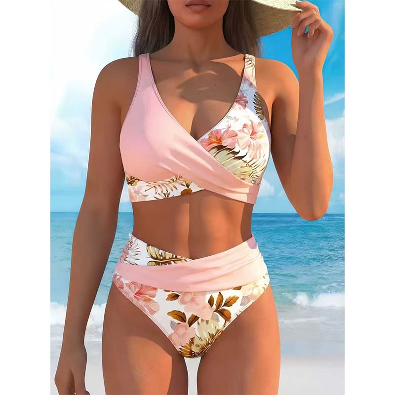 🌸 Floralni bikini visokog struka: naglasite svoju figuru – na zalihi! 👙