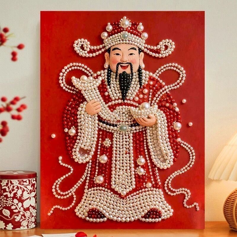 Slikanje bisera s okvirom "uradi sam" za zidni dekor doma