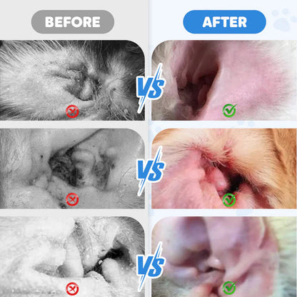 🐱🐶Sredstvo za čišćenje životinjskih ušiju - Smanjuje rast bakterija