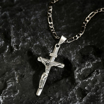 ✝️Ogrlica s privjeskom u obliku raspela zlatne boje