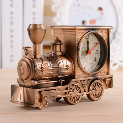Retro model lokomotive, budilica