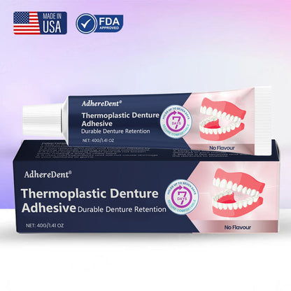 AdhereDent® Termoplastično ljepilo za proteze ⏳ Dugotrajna fiksacija proteze