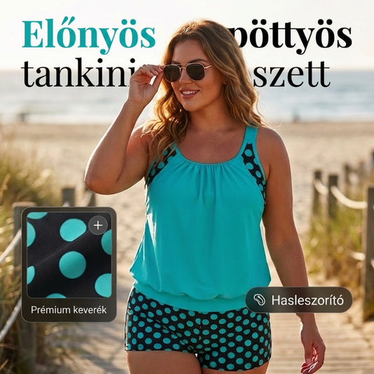 🏖️[S–3XL]👙 Ženski dvodijelni kupaći kostim s točkicama