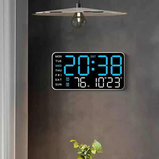 🔥🕘 Veliki LED digitalni zidni sat 🏡