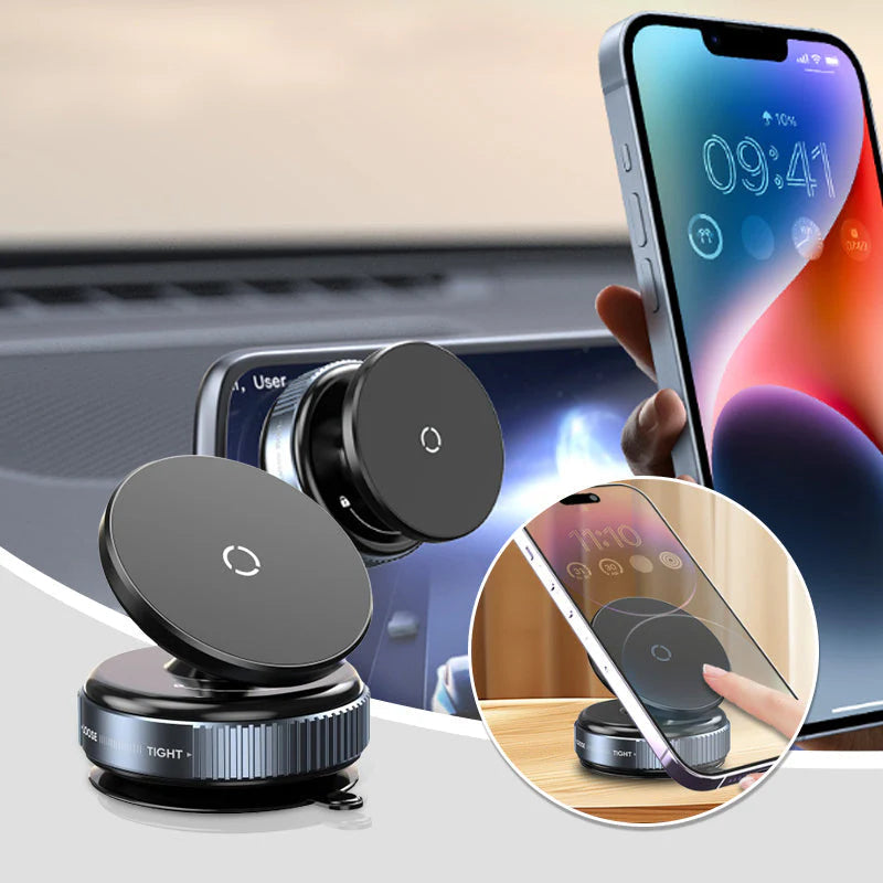 Držač za telefon s vakuumskom čašicom koja se okreće za 360°
