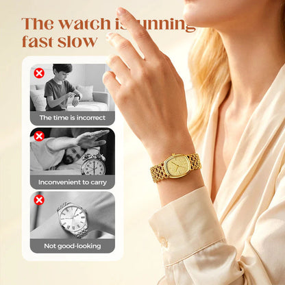 ✨⌚Elegantni pleteni kvarcni sat za žene