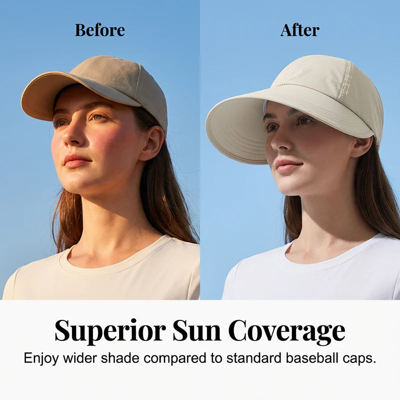 🧢Ženski šešir za sunce širokog oboda u stilu bejzbola🌞