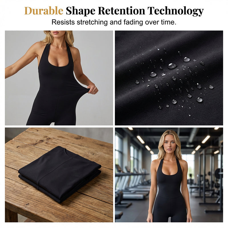 Bodycon kombinezon za fitness i jogu