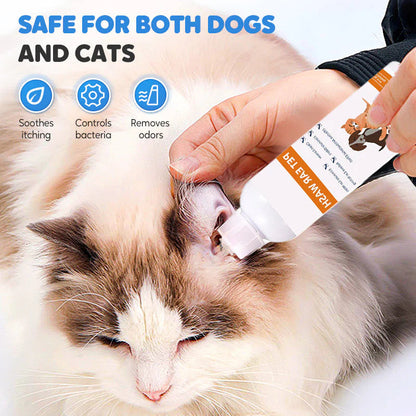 🐱🐶Sredstvo za čišćenje životinjskih ušiju - Smanjuje rast bakterija