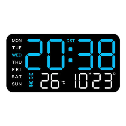 🔥🕘 Veliki LED digitalni zidni sat 🏡