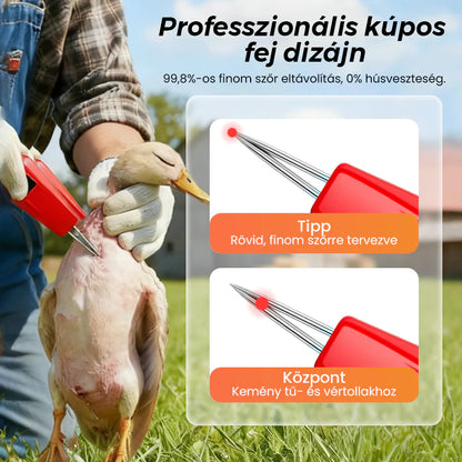 🔥🐓Električni stroj za čupanje peradi – jednostavno čupanje, štedi vrijeme i energiju!🦆