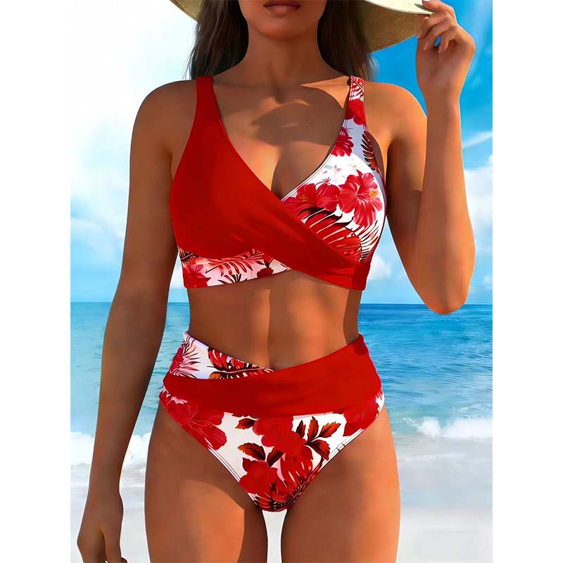 🌸 Floralni bikini visokog struka: naglasite svoju figuru – na zalihi! 👙