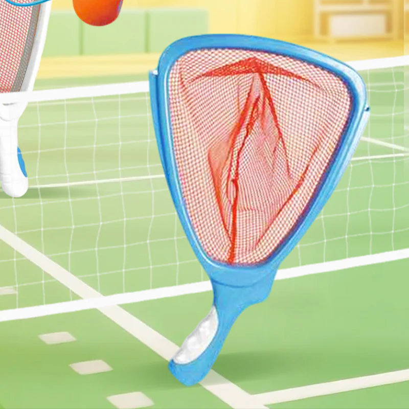 Set prijenosnih reketa i odskakujućih loptica za djecu