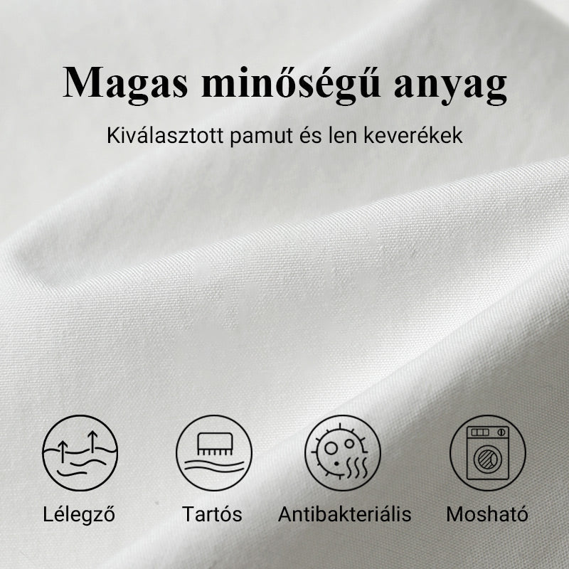 🌼Ženska haljina s okruglim izrezom od pamuka i lana s printom