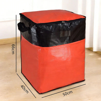 🥳VRUĆA RASPRODAJA 2026.🥳💞PRODANO 50 000+!📦🔥 50% POPUSTA! Sklopiva torba za pohranu i selidbu – izdržljivi PE, vodootporna. Iznimno velika 180 l, sklapa se ravno. Ojačane ručke, idealne za selidbu ili pohranu na tavanu. 🏠✨