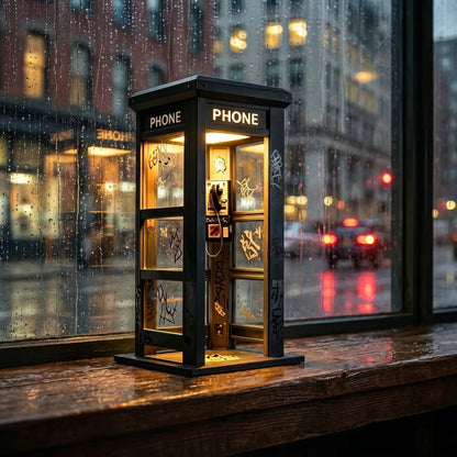✨Vintage atmosferska lampa, u stilu telefonske govornice