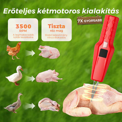 🔥🐓Električni stroj za čupanje peradi – jednostavno čupanje, štedi vrijeme i energiju!🦆