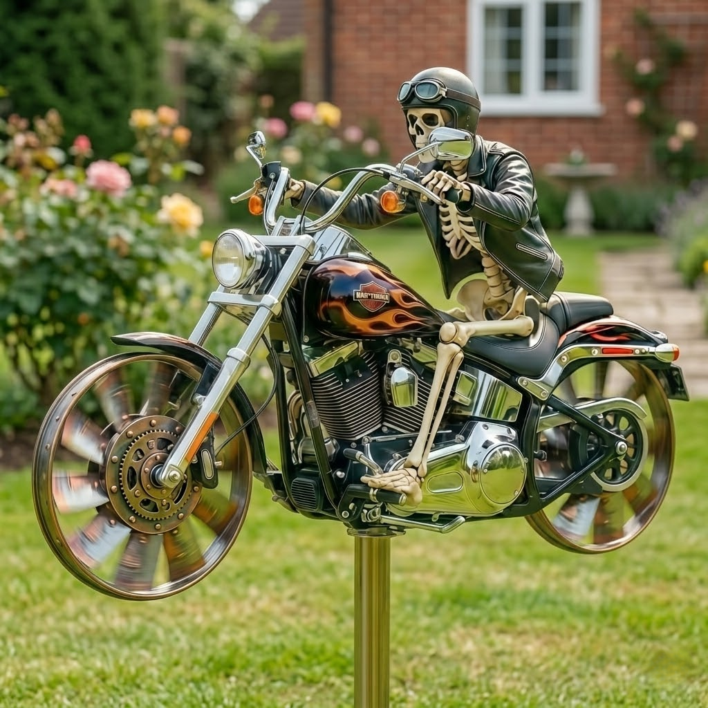 Vjetrenjača za vrt za motocikle