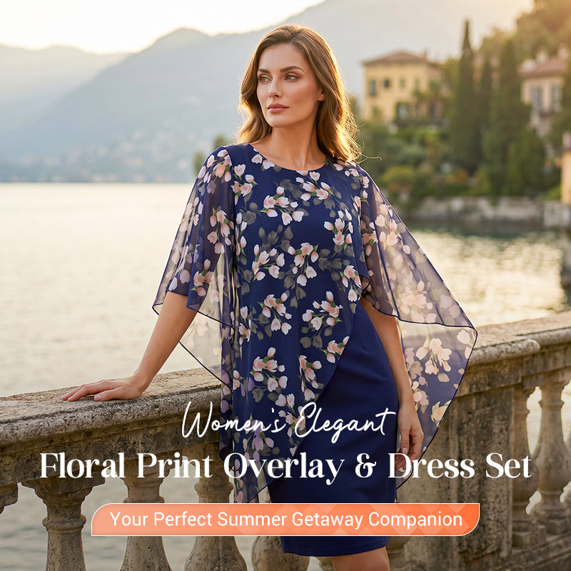 👗 SADA 50% POPUSTA!🌸 Elegantni cvjetni set od 2 dijela – bluza i haljina – šik boho ljetni outfit ✨