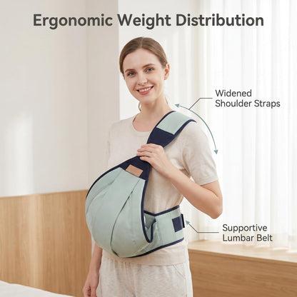 🤱Ergonomska nosiljka za bebe s lumbalnom potporom