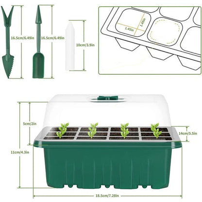🌱 Posuda za sadnice s ugrađenim svjetlom za uzgoj