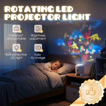 Dinamički rotirajući LED projektor