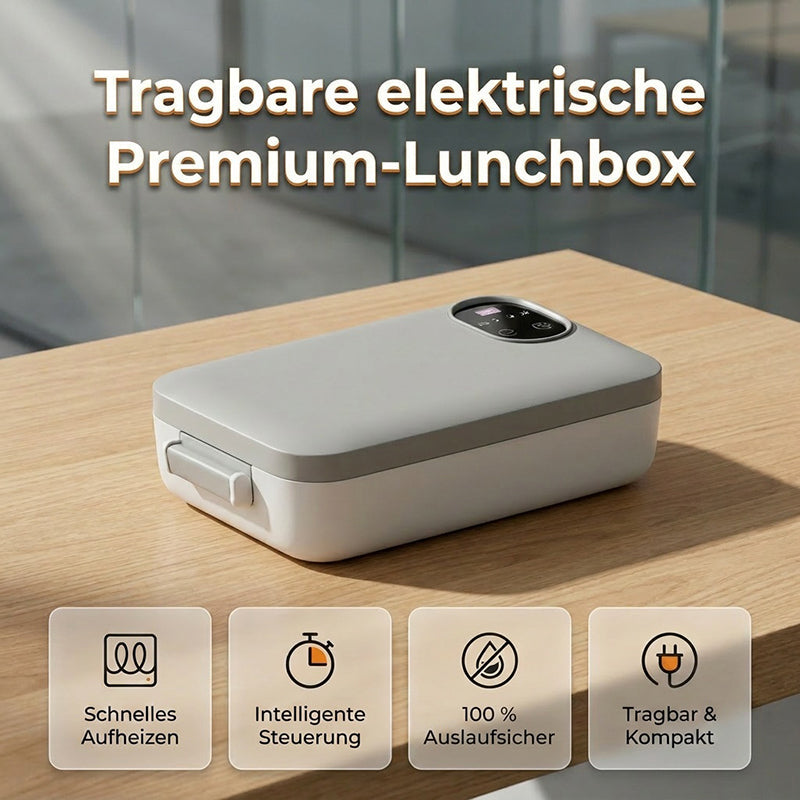 Prijenosni električni grijač hrane s funkcijom samozagrijavanja