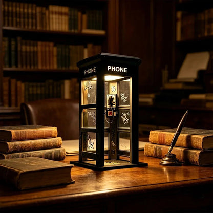 ✨Vintage atmosferska lampa, u stilu telefonske govornice