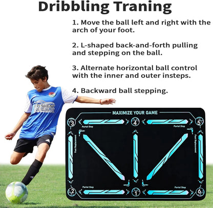 ⚽Podloga za nogometni trening za sve razine vještine (protuklizna, tiha)
