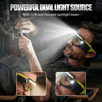 Punjive LED naočale s prednjom lampom