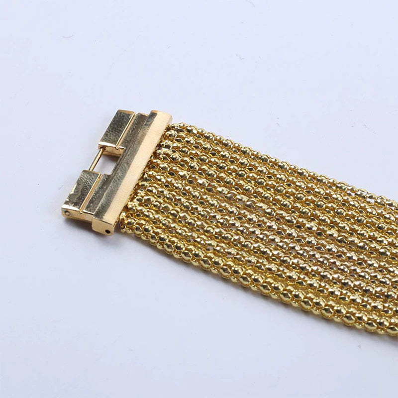 ⌚ SADA 60% POPUSTA! ✨ Kvarcni sat s cirkonima i resicama - elegantan i sjajan, savršen poklon za proslave 💎🎁