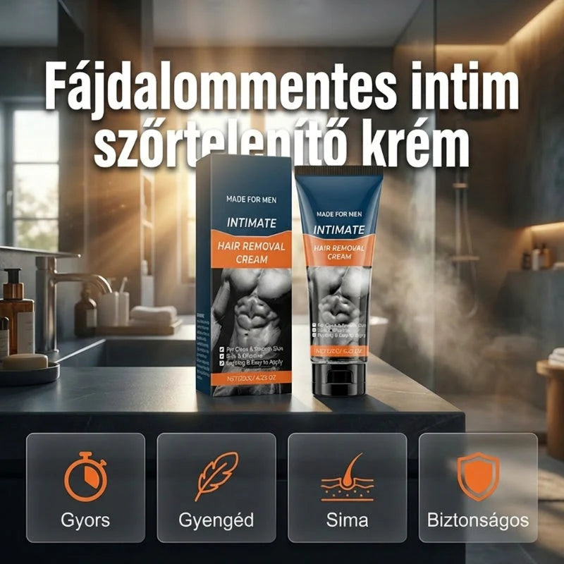 Nježna krema za uklanjanje dlačica za muškarce – bez iritacija