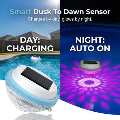 🏊‍♂️☀️ Plutajuća LED rasvjeta za bazen na solarni pogon 💡🌙✨