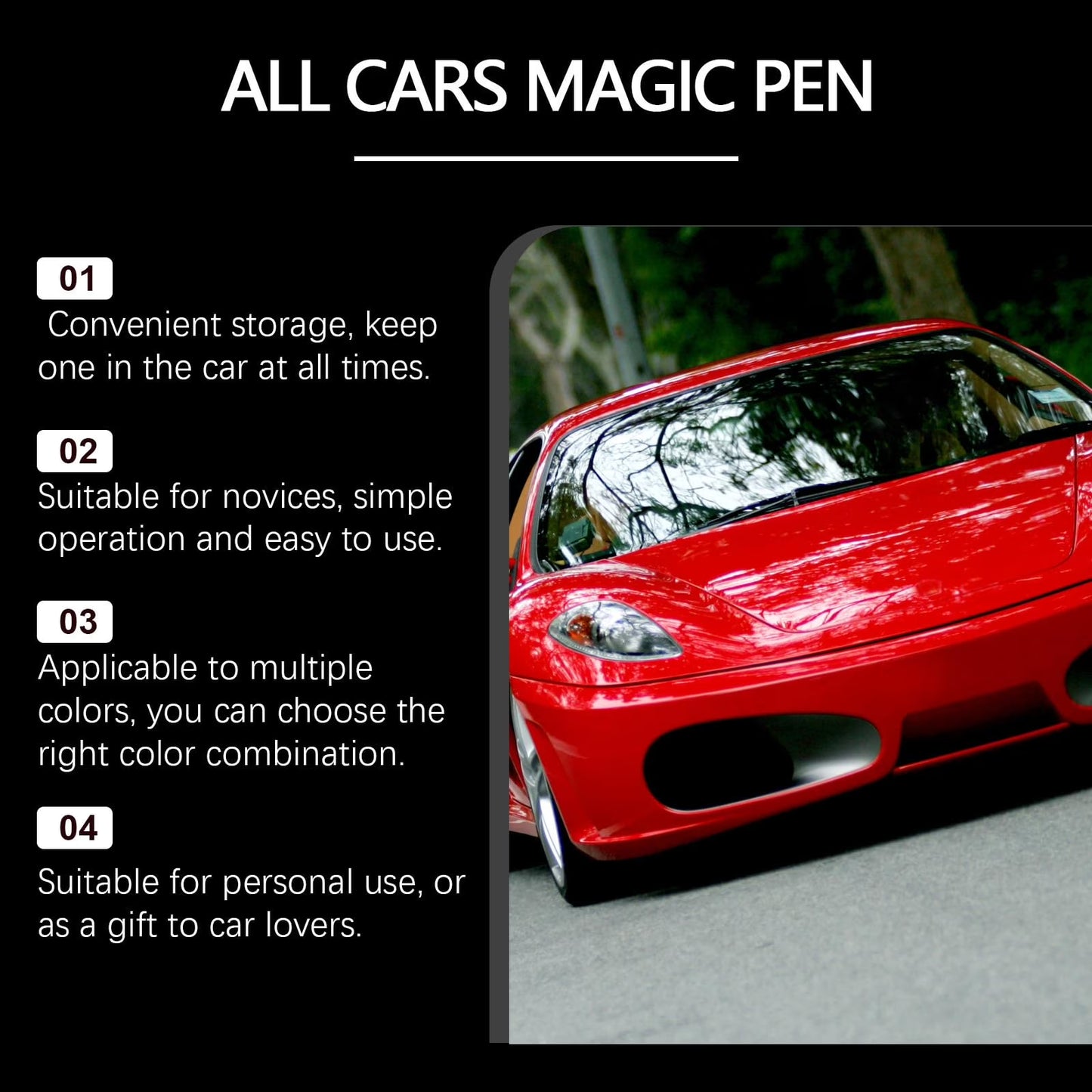 5 ml All Cars Magics olovka za uklanjanje ogrebotina na automobilima, vodootporna profesionalna olovka za popravak ogrebotina, alati za njegu i popravak