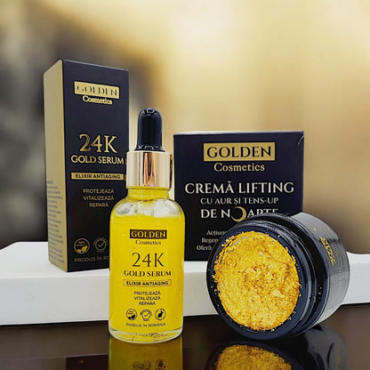 🔥Kupite 2, dobijte 1 gratis, Royal Gold lifting set, serum + noćna krema