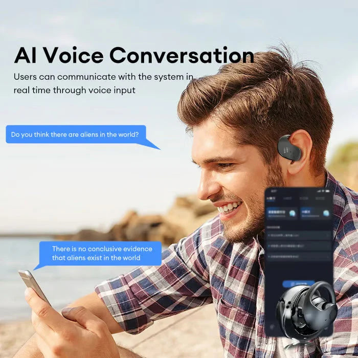 OWS Bluetooth 5.4 bežične slušalice s prevođenjem temeljenim na umjetnoj inteligenciji (za iOS i Android)
