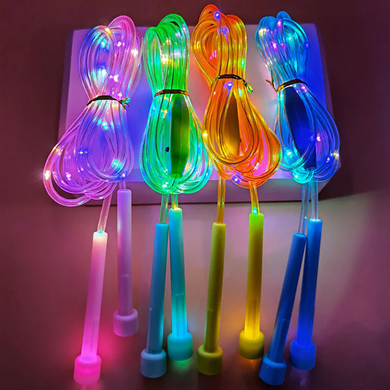 🔥 LED-osvijetljena užad za preskakanje za djecu 👧💕