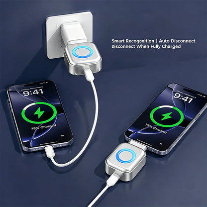🛡️⚡Prijenosni adapter za brzo punjenje s automatskim isključivanjem