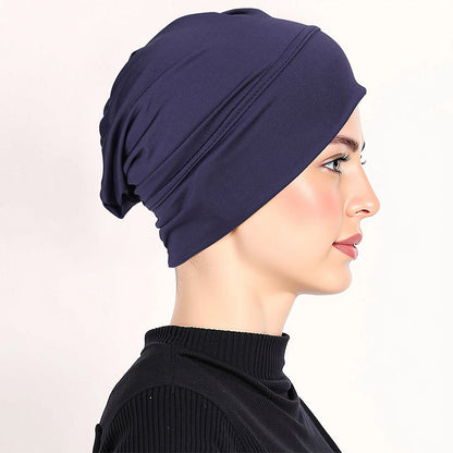 Mekana rastezljiva turbanska kapa za žene