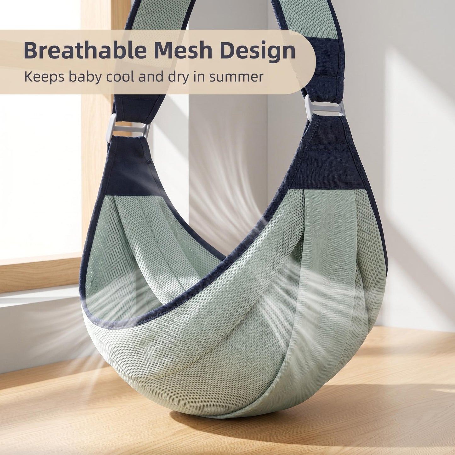 🤱Ergonomska nosiljka za bebe s lumbalnom potporom