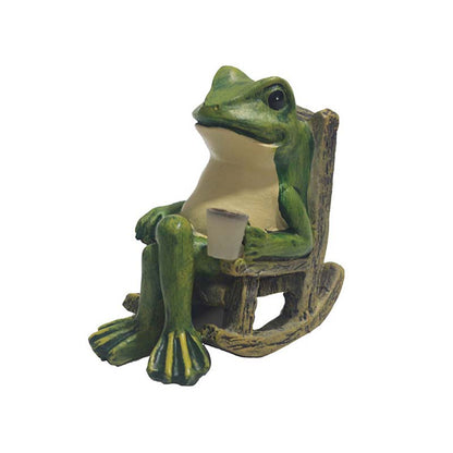 🐸Ukras za ljuljanje u obliku žabe na solarni pogon