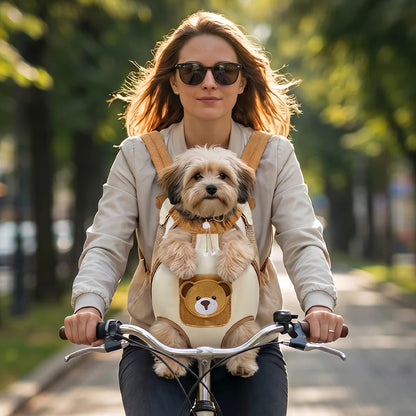 🐱🐶Dihajući ruksak za nošenje kućnih ljubimaca sprijeda, jednostavan za nošenje, pogodan za mačke i male pse