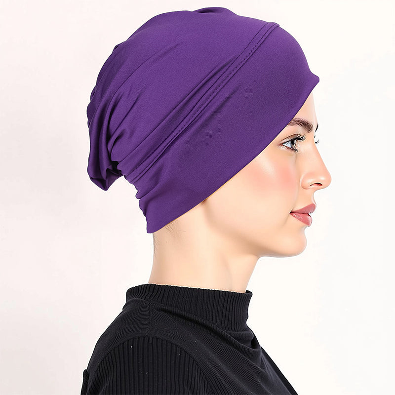 Mekana rastezljiva turbanska kapa za žene