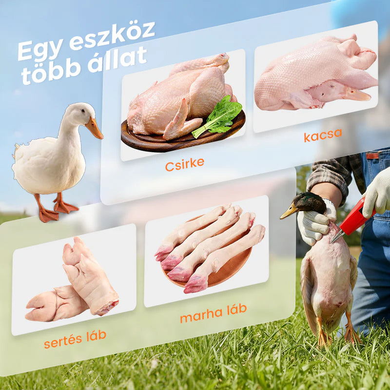 🔥🐓Električni stroj za čupanje peradi – jednostavno čupanje, štedi vrijeme i energiju!🦆